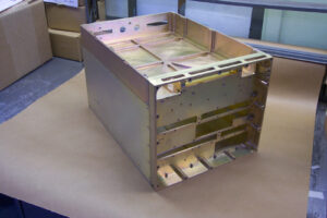 Precision sheet metal/machined chassis