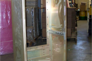 Welded Navy cabinet certified to 901D specification